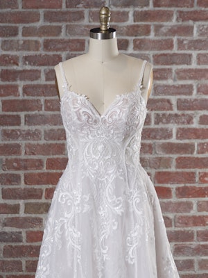 Sottero and Midgley Fowler 22SC991A01 A Line Wedding Dress Color2