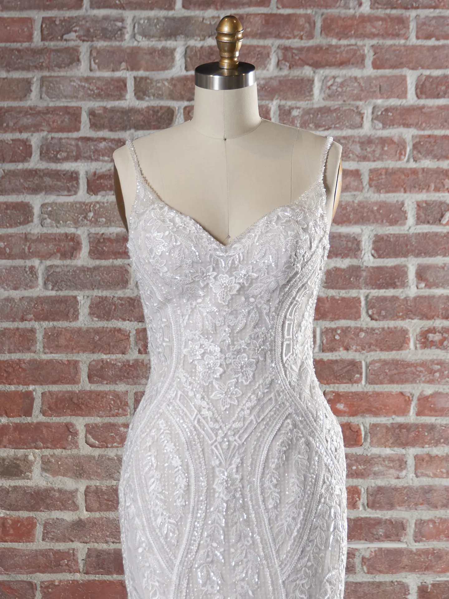 Sottero and Midgley Bailey 22SK903A01 Fit and Flare Wedding Dress Color2