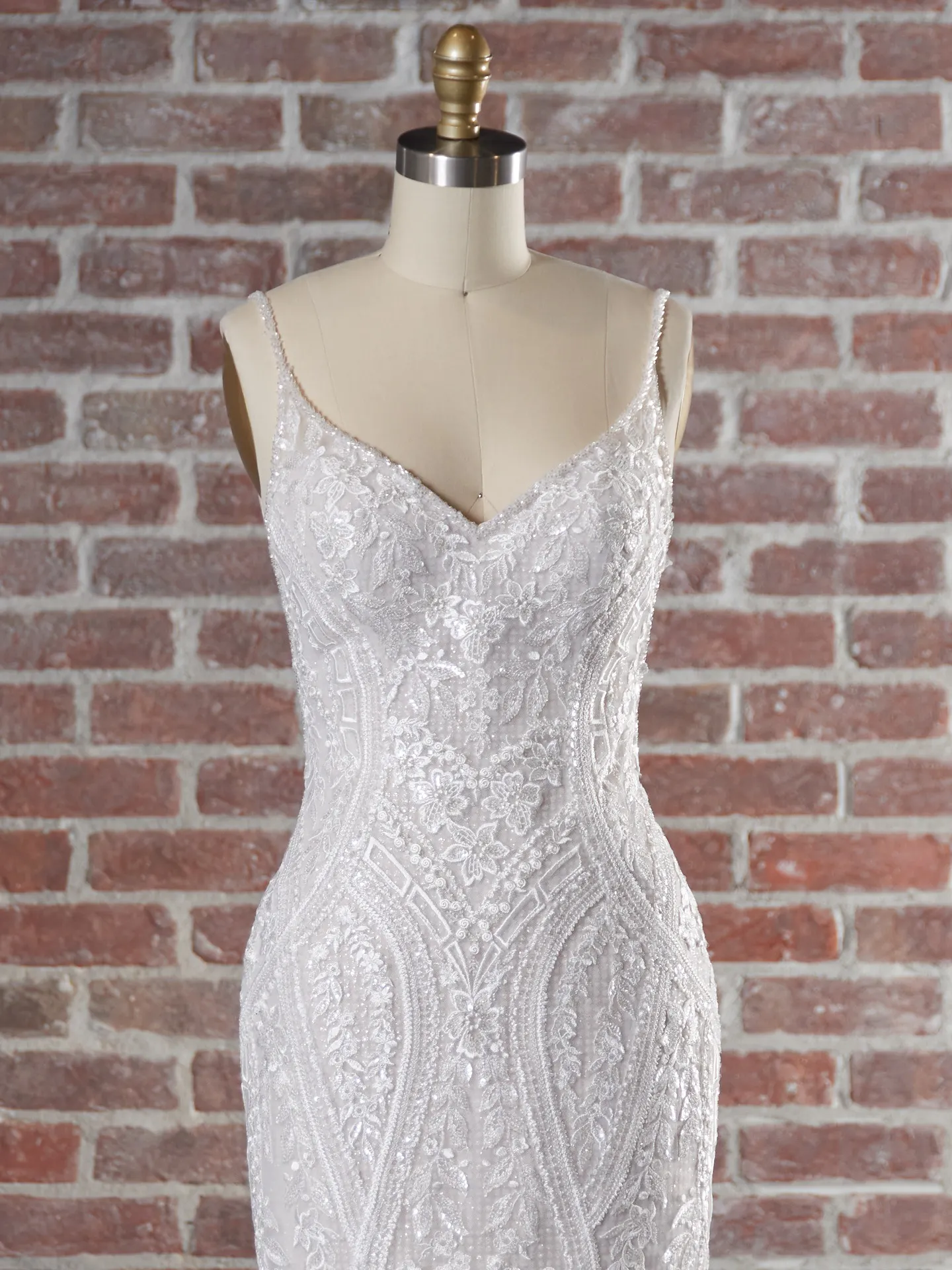 Sottero and Midgley Bailey Lane 22SK903B01 Fit and Flare Wedding Dress Color2