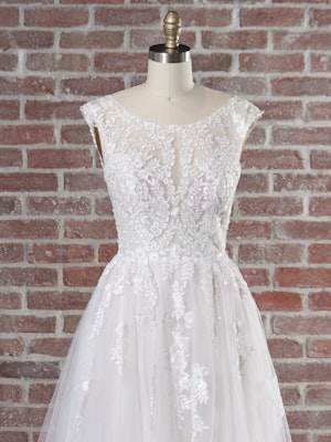 Rebecca Ingram Ingrid 22RT981A01 A Line Bridal Dress Color2