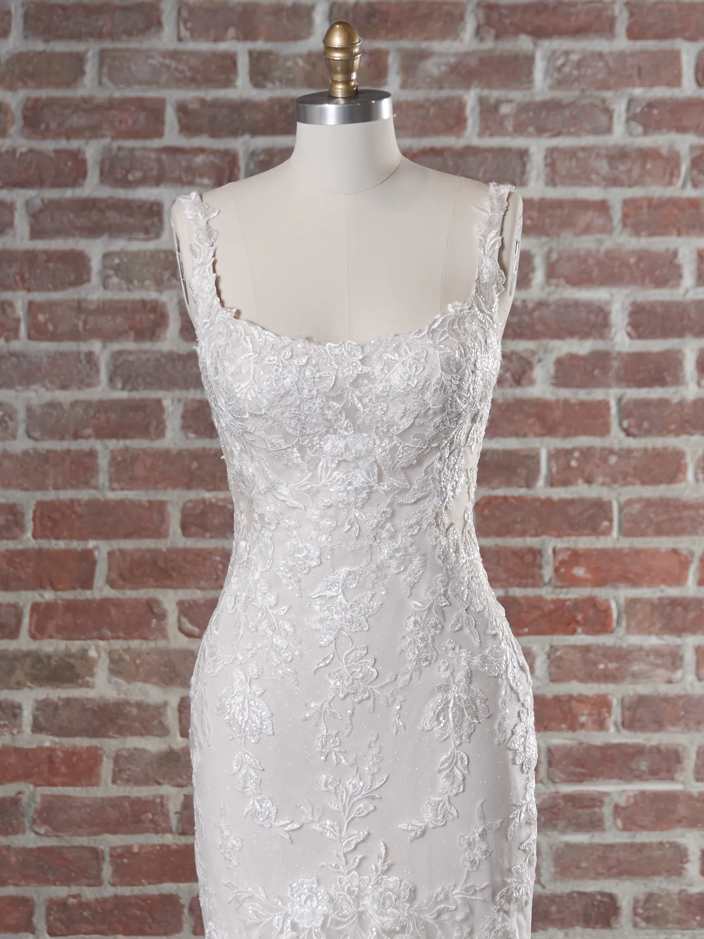 Maggie Sottero Samantha 22MW915A01 Fit and Flare Wedding Dress Color3