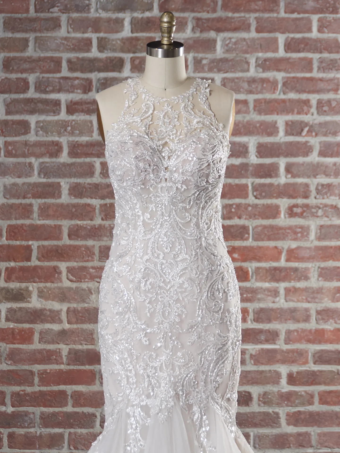 Sottero and Midgley Shane 22SS962A01 Fit and Flare Wedding Dress Color3