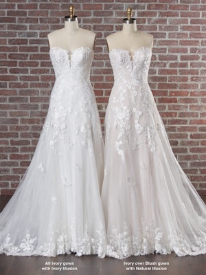 Maggie Sottero Nakita 22MN945A01 A Line Wedding Dress Color3