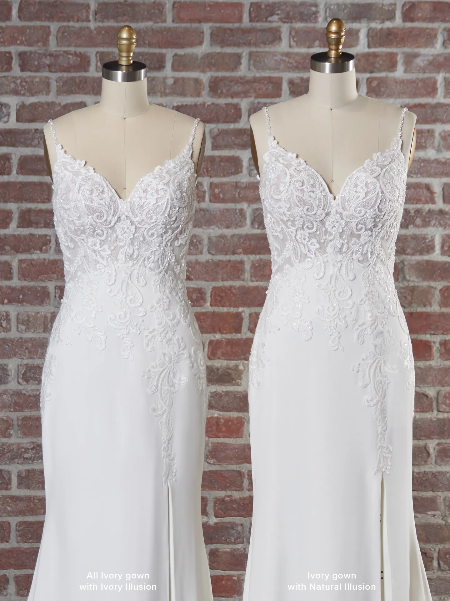 Maggie Sottero Fayette 22MS933A01 Sheath Wedding Dress Color3