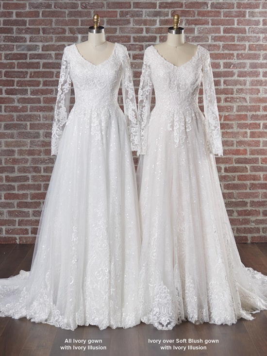 Rebecca Ingram Shauna Leigh 22RK526B01 A Line Wedding Dress Color3