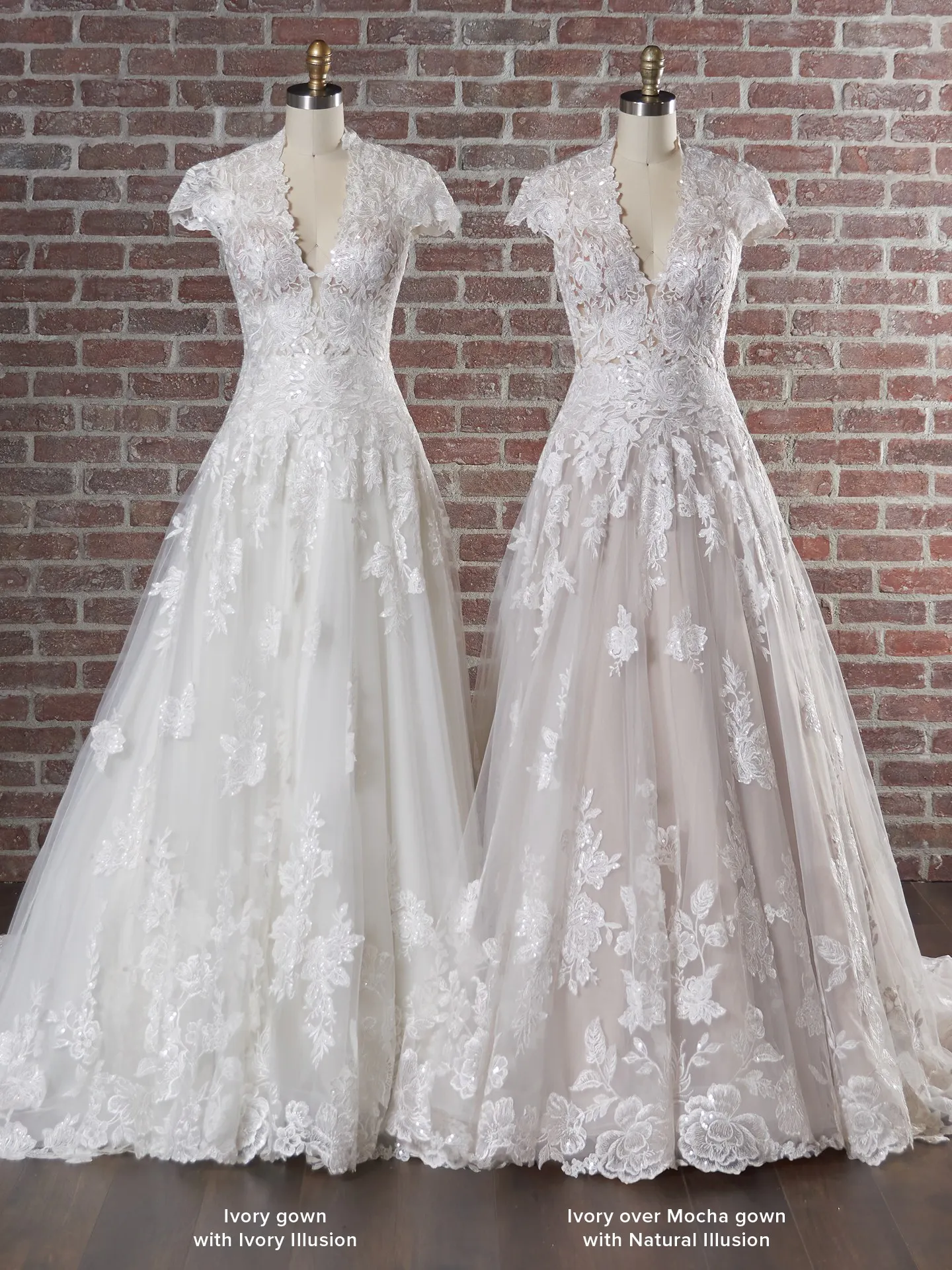 Sottero and Midgley Kingsley 22SC996A01 A Line Wedding Dress Color3