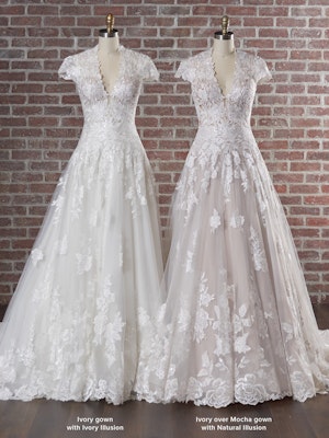 Sottero and Midgley Kingsley 22SC996A01 A Line Wedding Dress Color3