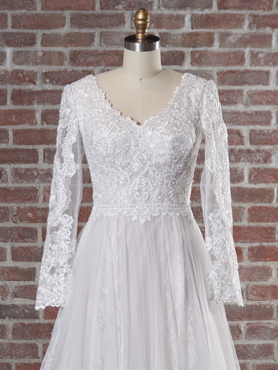 Rebecca Ingram Iris Leigh 20RS656B01 A Line Wedding Dress Color3