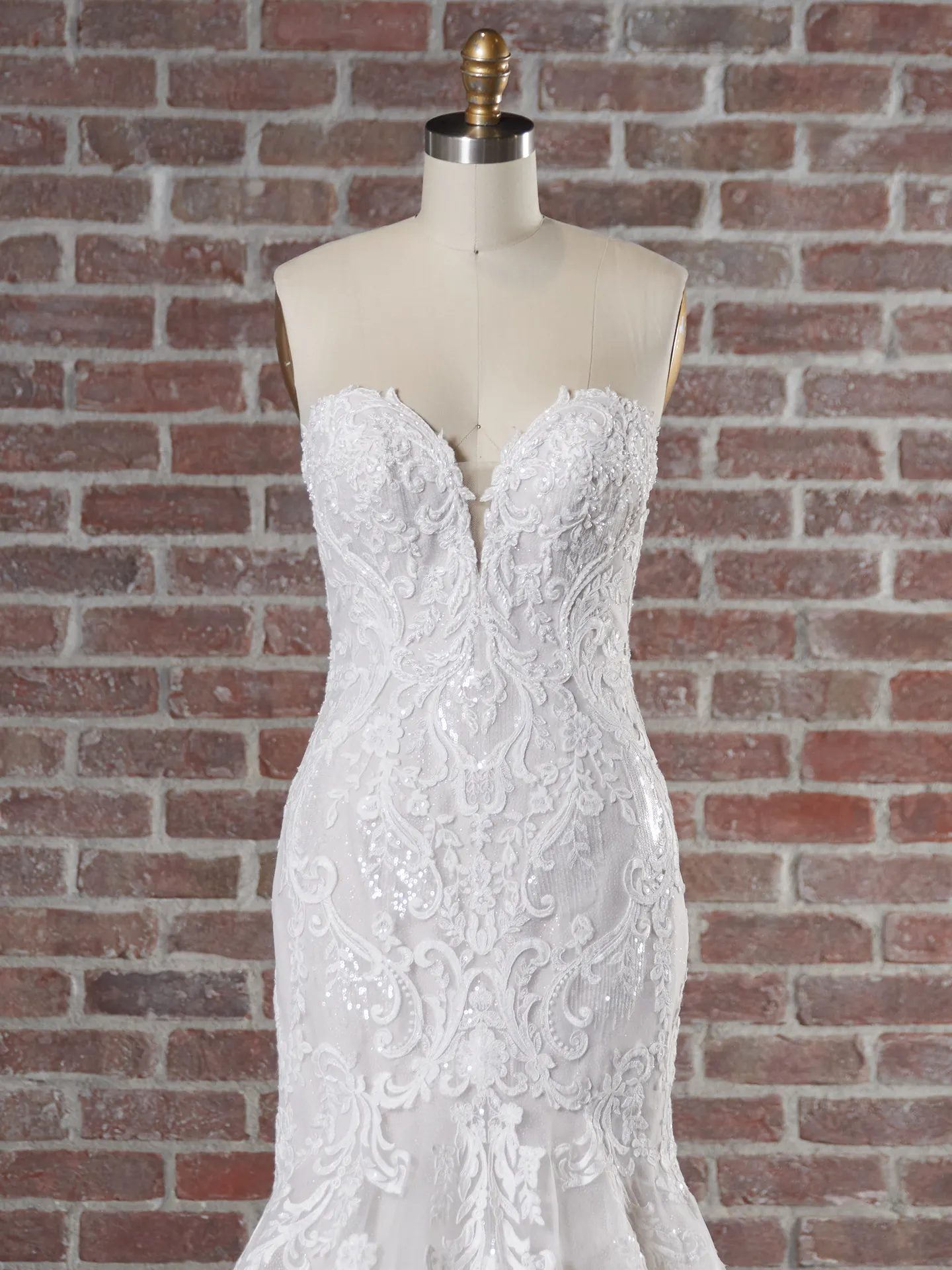 Maggie Sottero Toccara 22MS974A01 Fit and Flare Wedding Dress Color3
