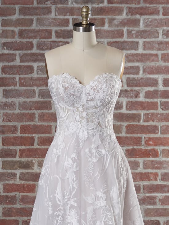 Maggie Sottero Evelina 22MT961A01 A Line Wedding Dress Color3
