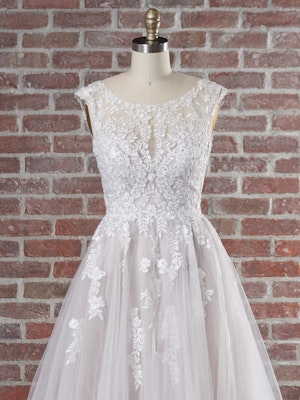 Rebecca Ingram Ingrid Lynette 22RT981B01 A Line Wedding Dress Color3