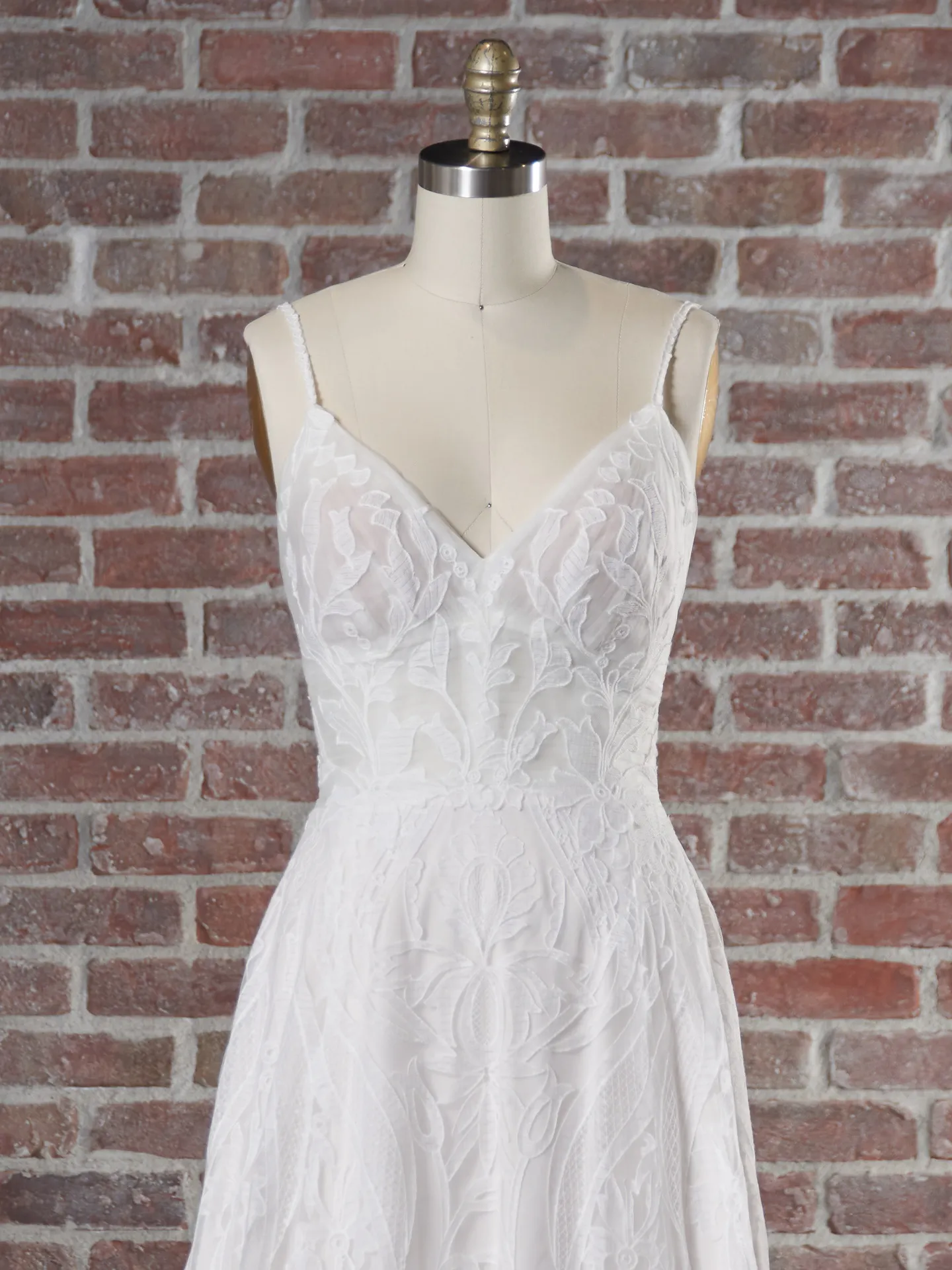 Maggie Sottero Hanaleigh 22MC937A01 A Line Wedding Dress Color3
