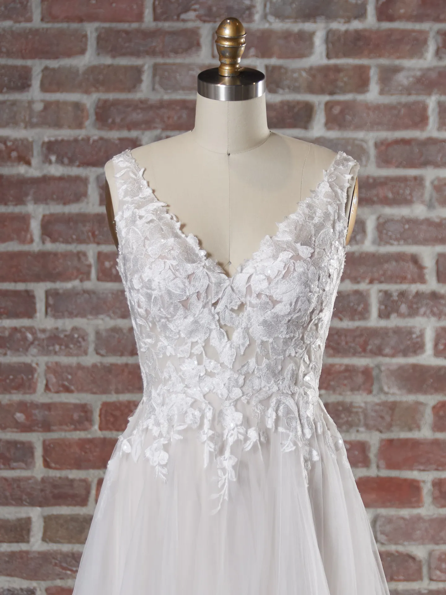 Rebecca Ingram Stephanie 22RT909A01 A Line Bridal Gown Color3