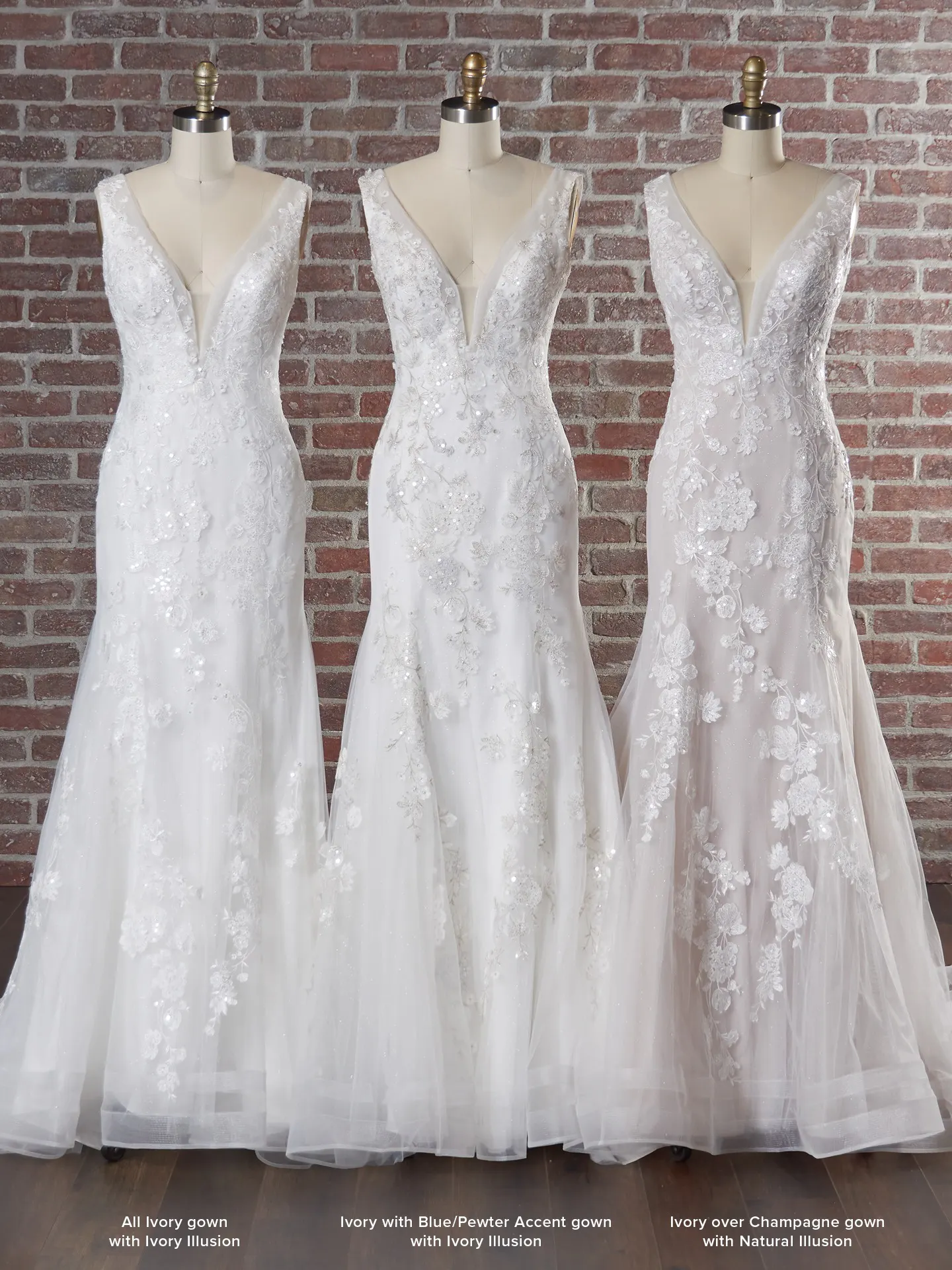 Maggie Sottero Daisy 22MC960A01 Fit and Flare Wedding Dress Color4