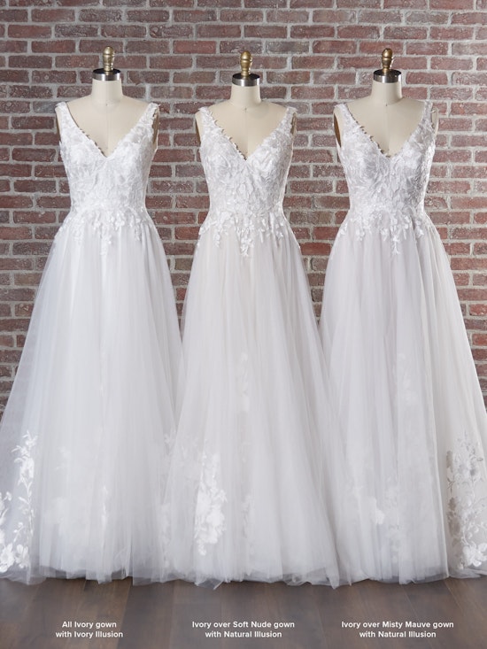 Rebecca Ingram Stephanie Lynette 22RT909B01 Ball Gown Wedding Dress Color4