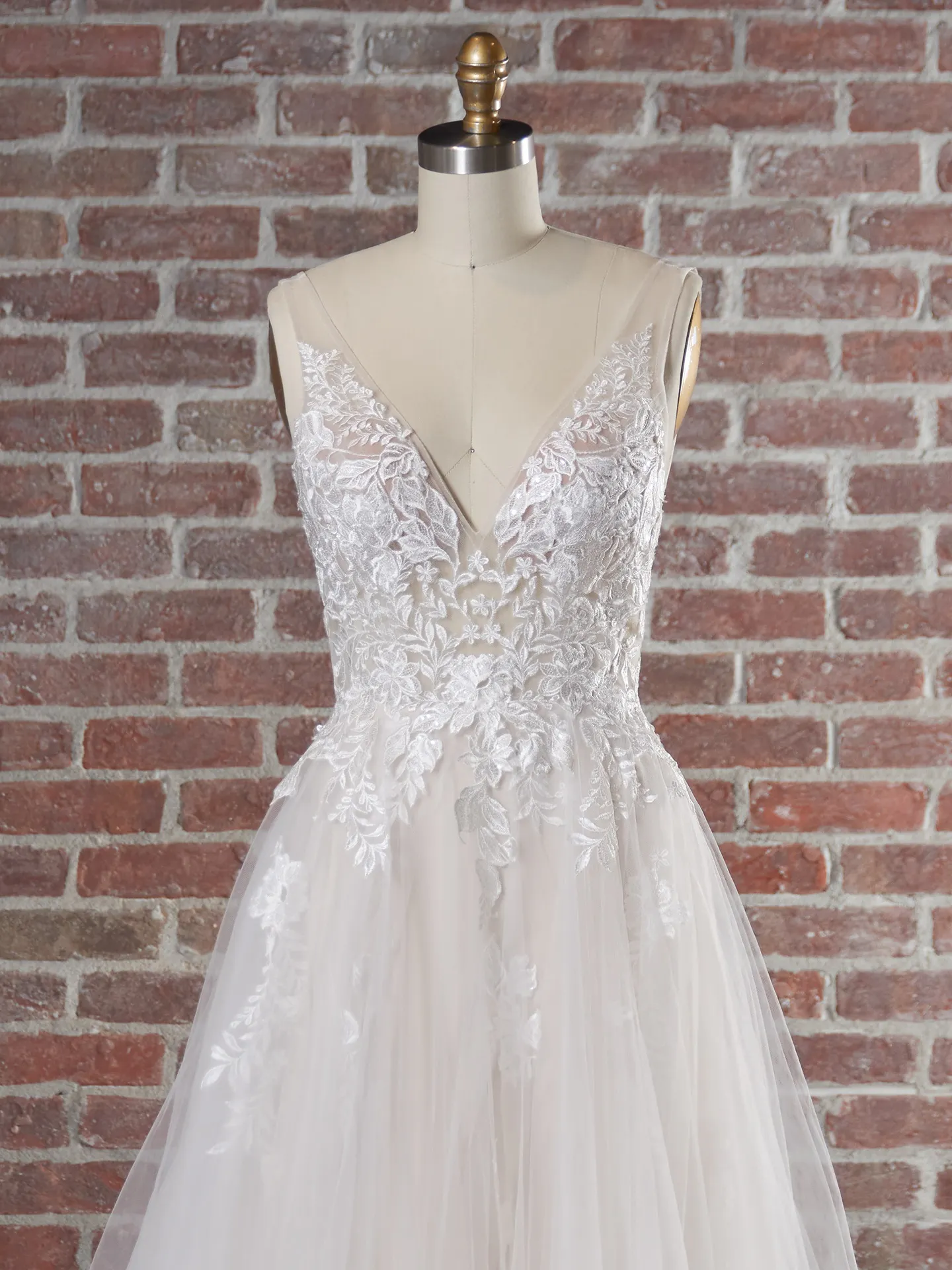 Maggie Sottero Greenley Lane 22MT935A01 A Line Wedding Dress Color4