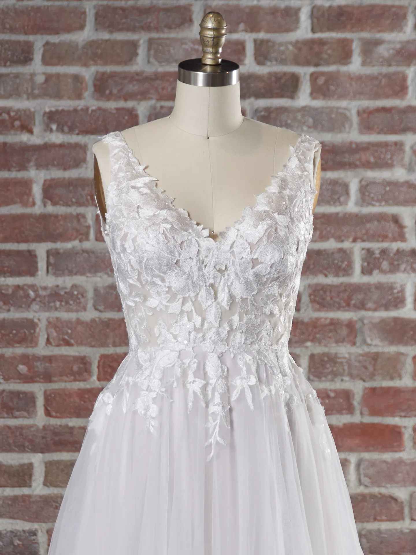 Rebecca Ingram Stephanie 22RT909A01 A Line Bridal Gown Color4