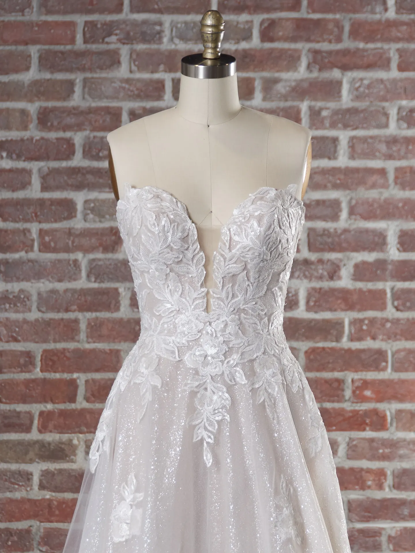 Maggie Sottero Britney 22MC932A01 A Line Wedding Dress Color4