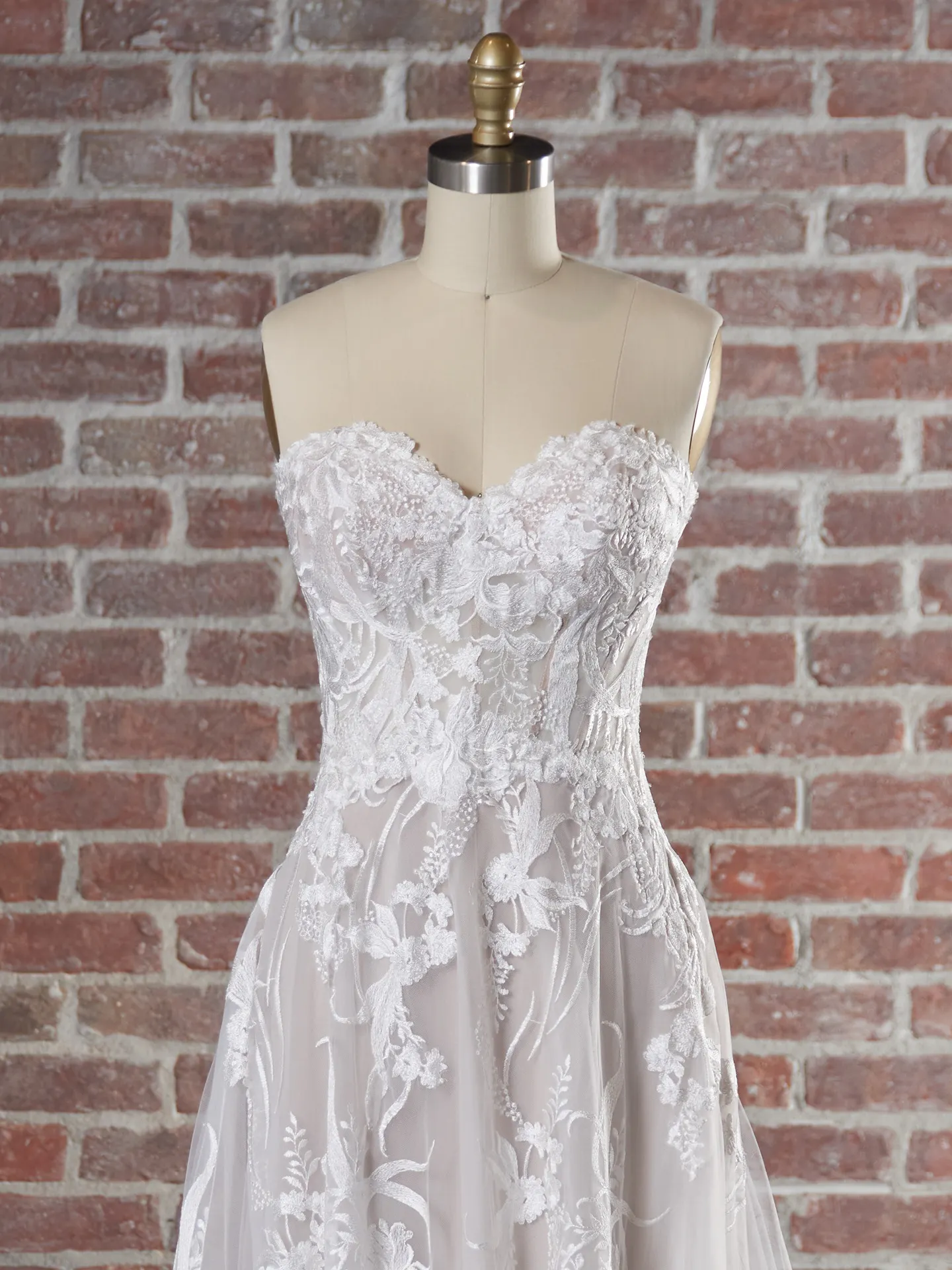 Maggie Sottero Evelina 22MT961A01 A Line Wedding Dress Color4
