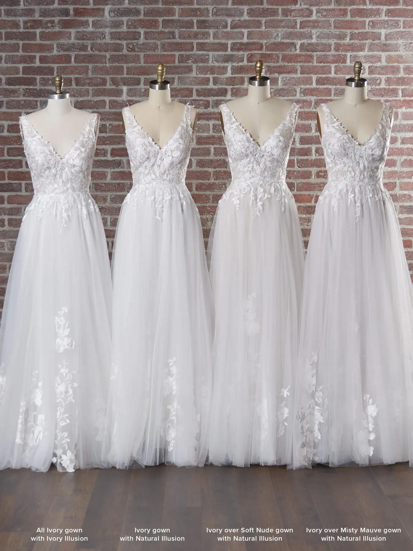 Rebecca Ingram Stephanie 22RT909A01 A Line Bridal Gown Color5
