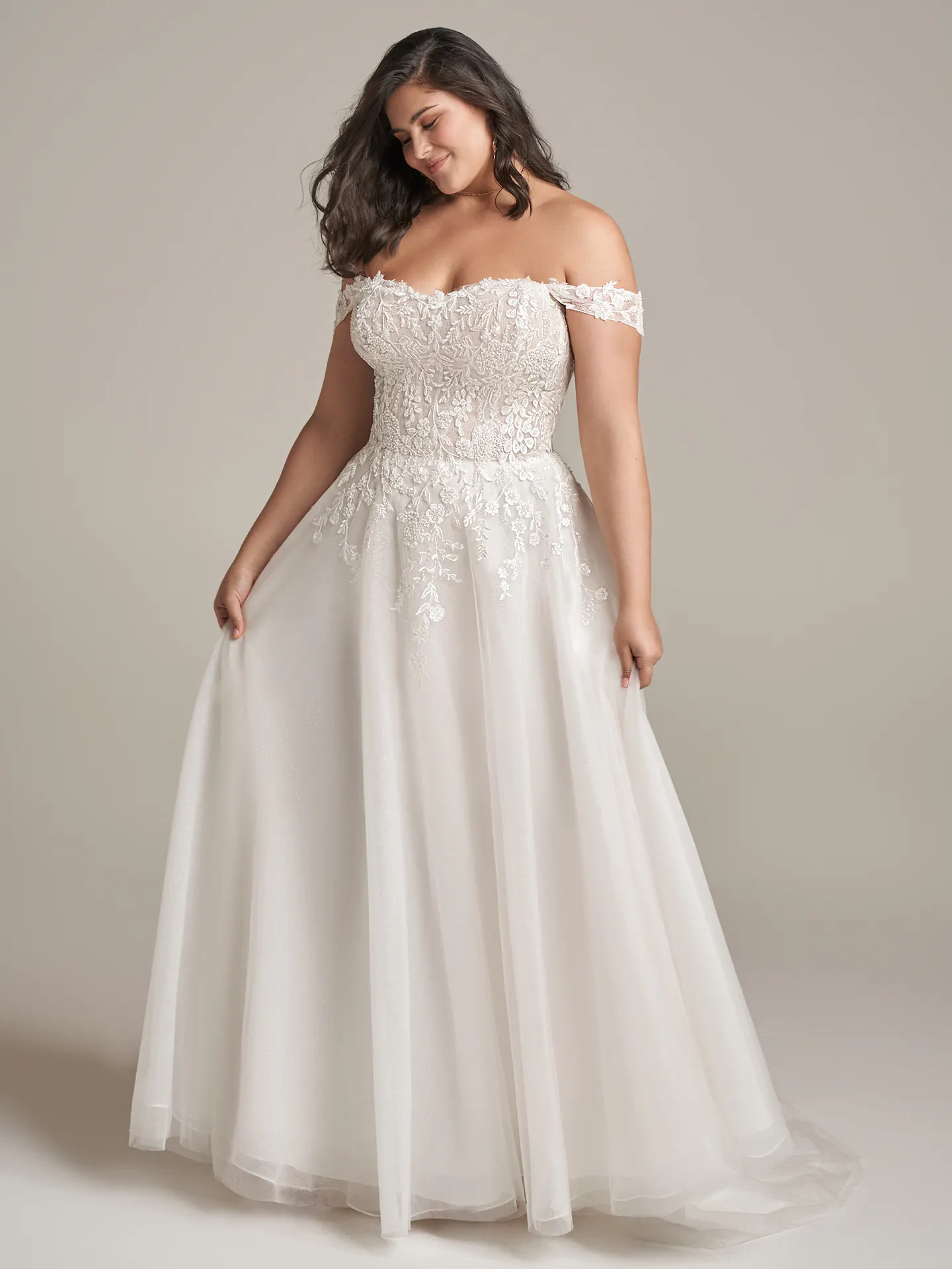 Rebecca Ingram  A Line Wedding Cap Sleeves Ainsleigh YYCS0+22RK944000 Alt1