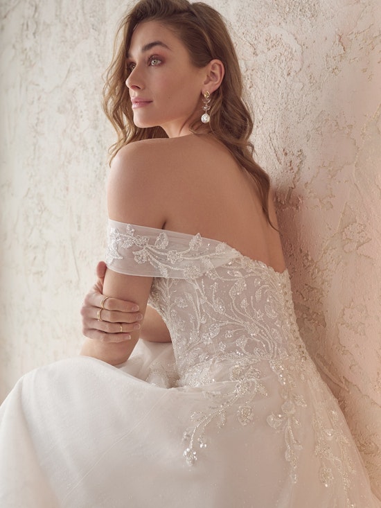 Maggie Sottero  Detachable Wedding Cap Sleeves Artemis YYCS0+22MS921000 Alt2