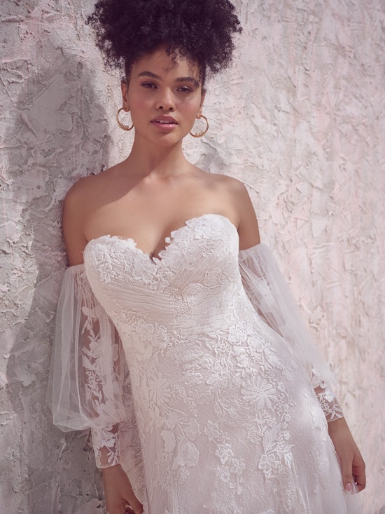 Maggie Sottero  Wedding Detachable Off the Shoulder Sleeves Ellington YYDS0+22MW902000 Main