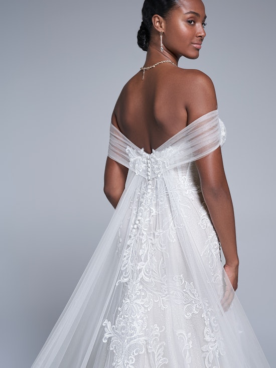 Sottero and Midgley  Fit and Flare Wedding Detachable Train Walker YYDT0+22SC955000 Alt1