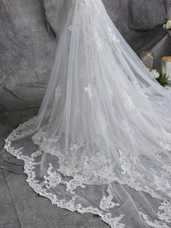 Dog Wedding Dress Set w/ Veil and Leash