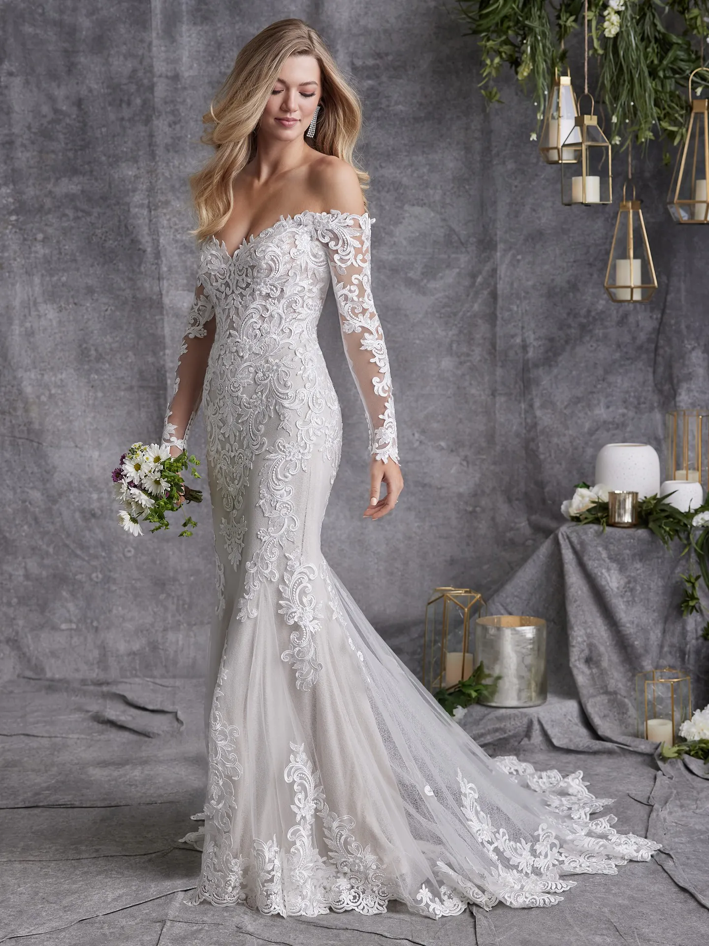 Maggie Sottero Sheath Wedding Dress Edison 21MT819A11 Alt13