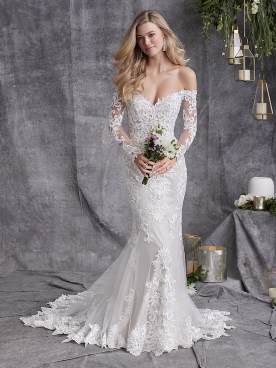 Edison Romantic Lace Wedding Gown