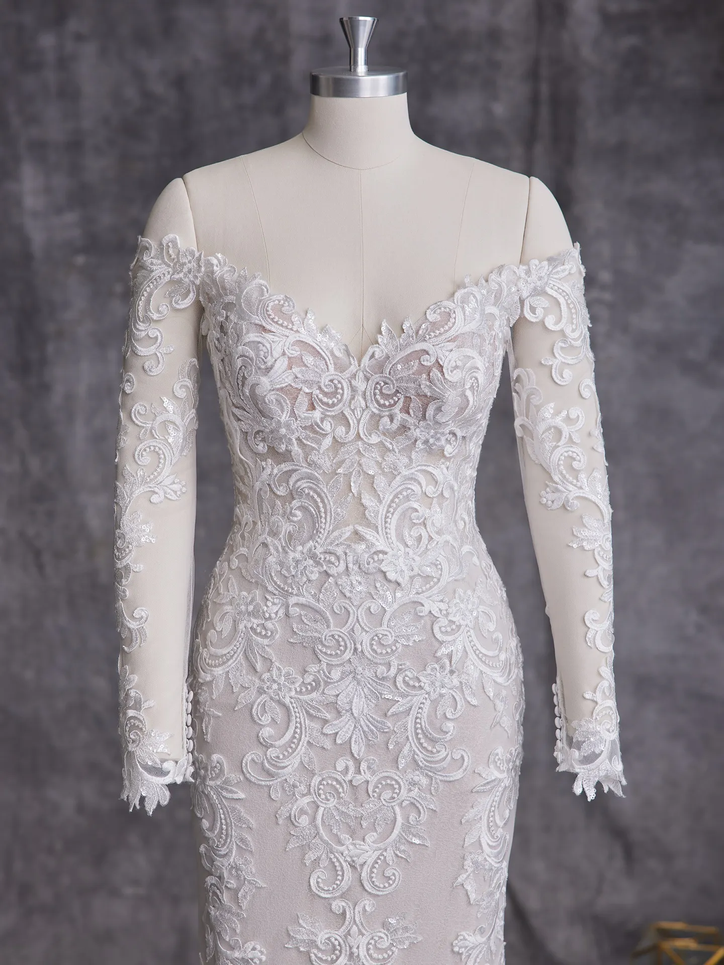 Maggie Sottero Sheath Wedding Dress Edison 21MT819A11 Alt17