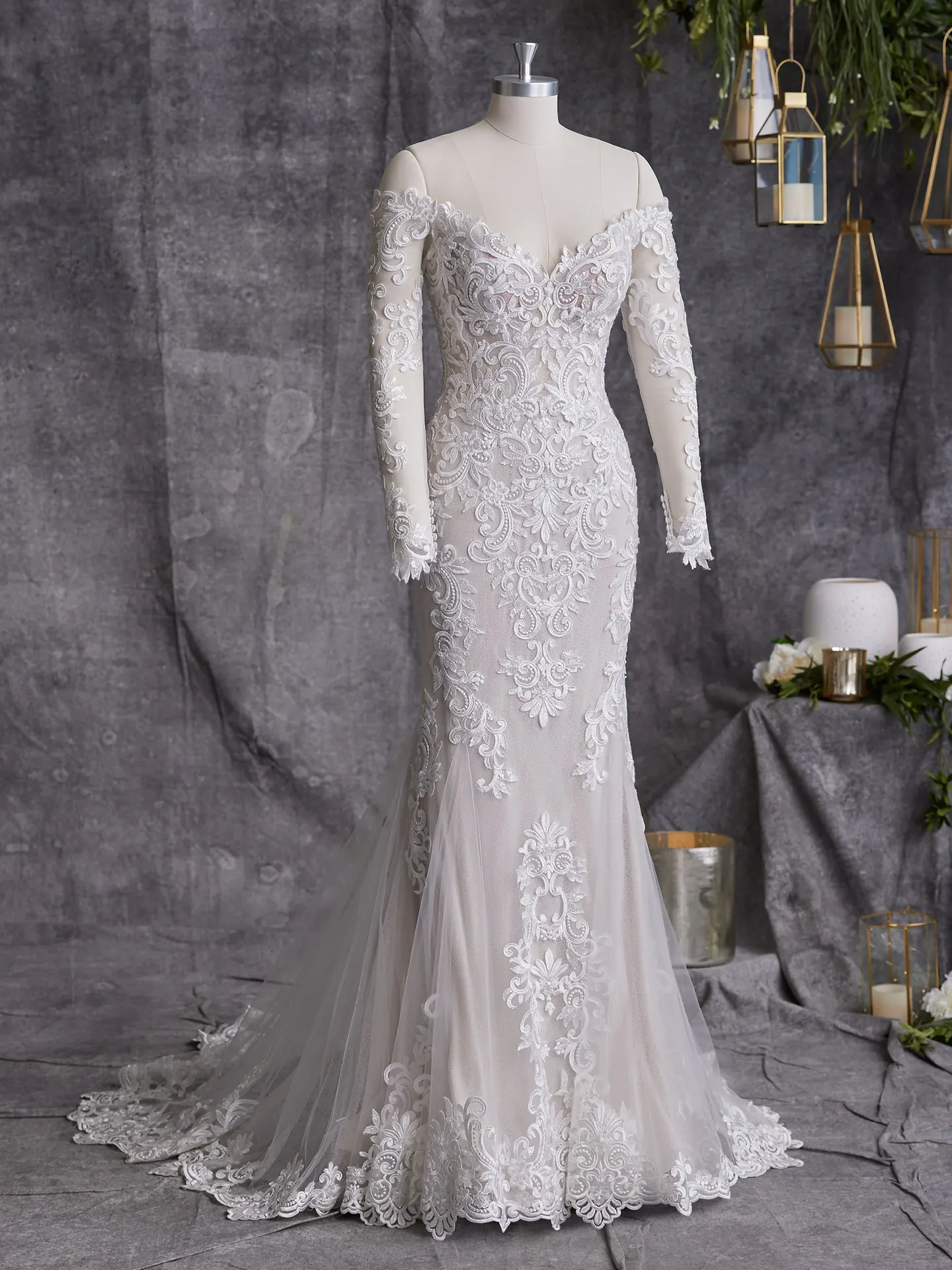 Maggie Sottero Sheath Wedding Dress Edison 21MT819A11 Alt18