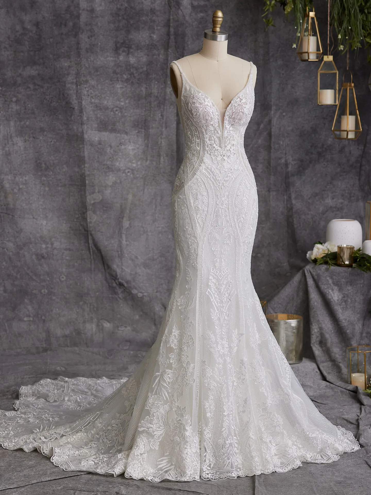 Sottero and Midgley Fit and Flare Wedding Dress Bailey 22SK903C01 Alt11
