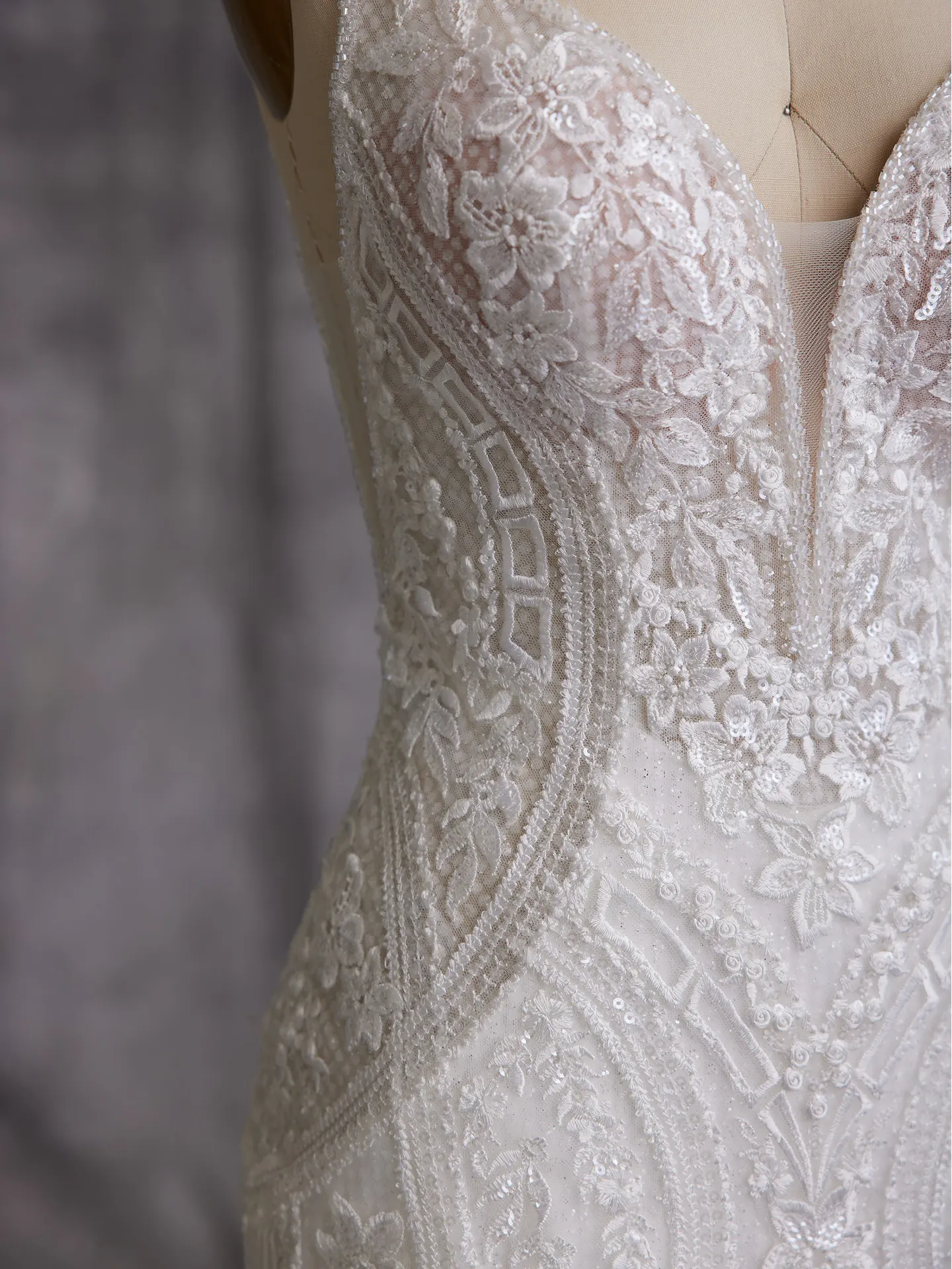 Sottero and Midgley Fit and Flare Wedding Dress Bailey 22SK903C01 Alt13