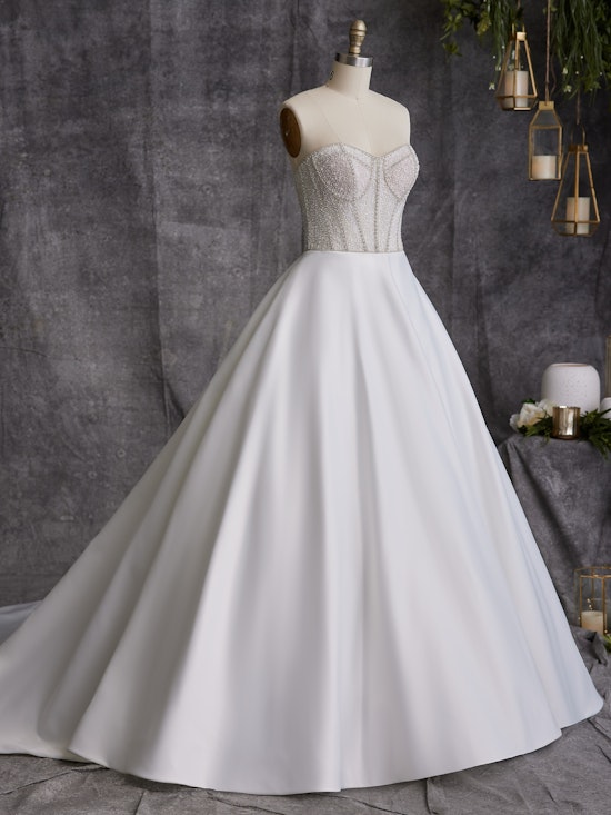 Elton Lane Glamorous Satin Ballgown Bridal Dress | Sottero and Midgley