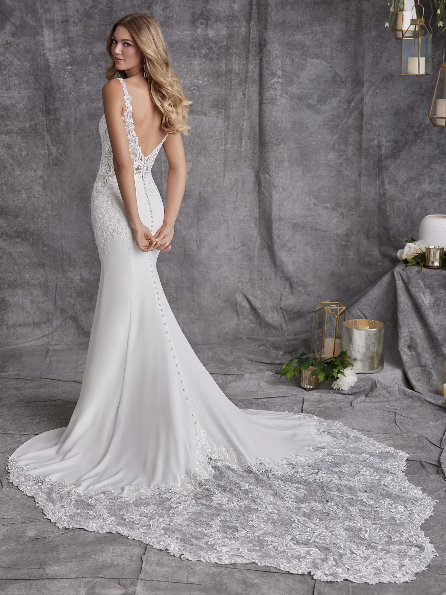 Maggie Sottero Sheath Wedding Dress Johanna Lane 23MS041A01 Alt2