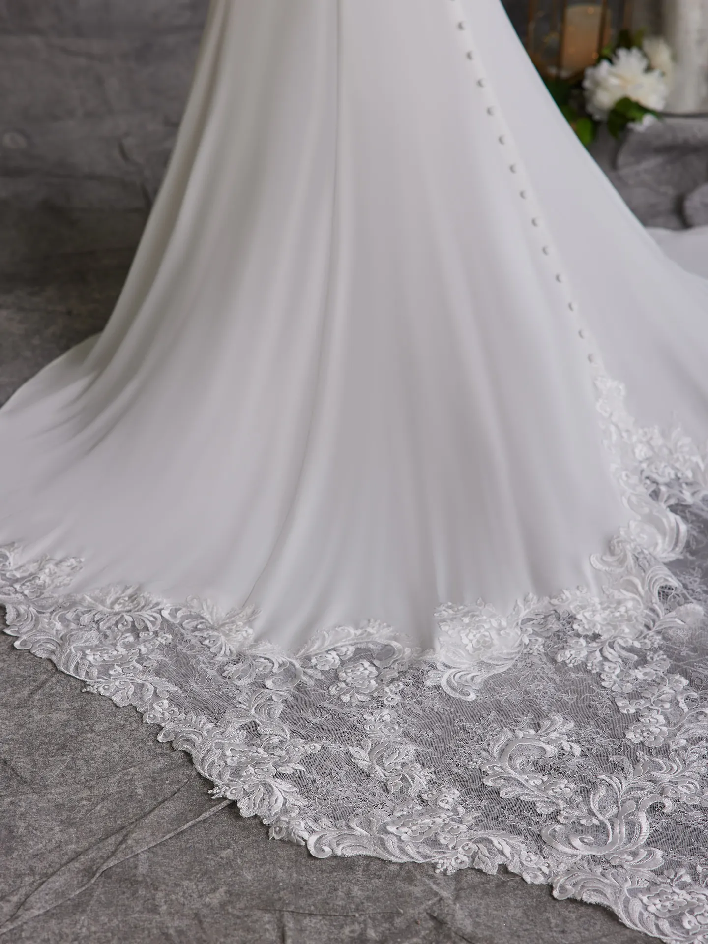 Maggie Sottero Sheath Wedding Dress Johanna Lane 23MS041A01 Alt9