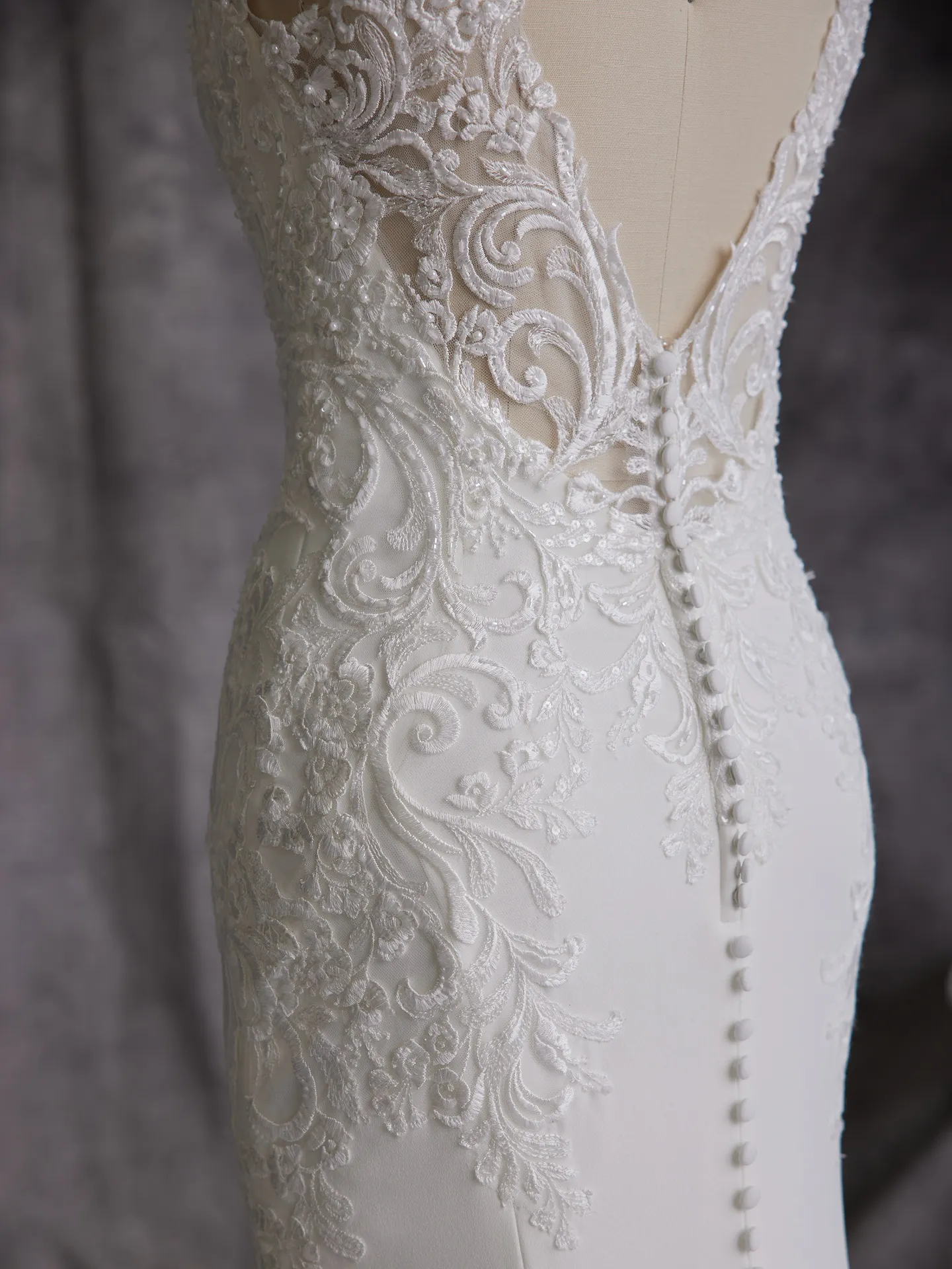 Maggie Sottero Sheath Wedding Dress Johanna Lane 23MS041B02 Alt16