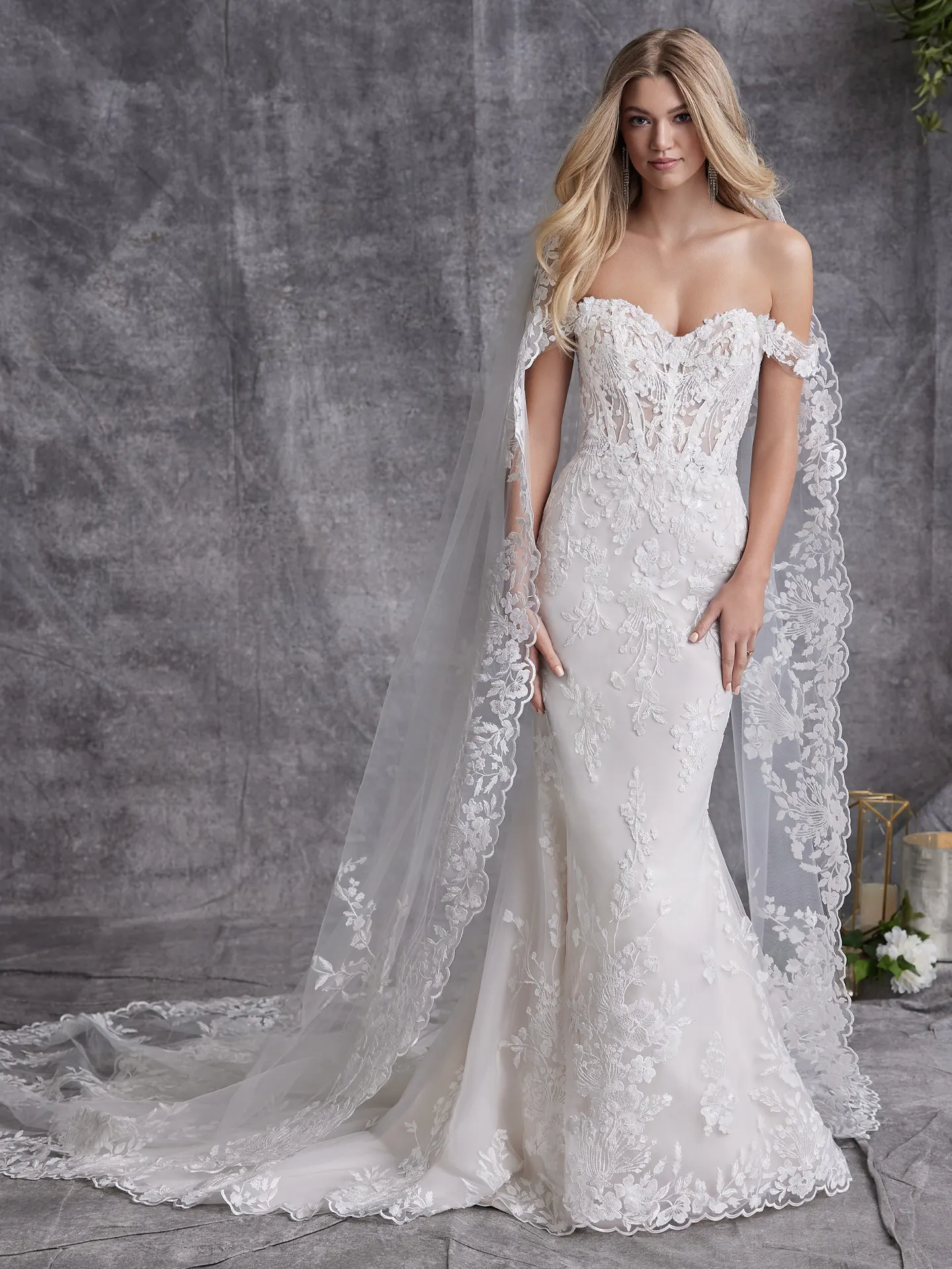 Maggie Sottero Sheath Wedding Dress Harlem Lane 23MS054A11 Alt1