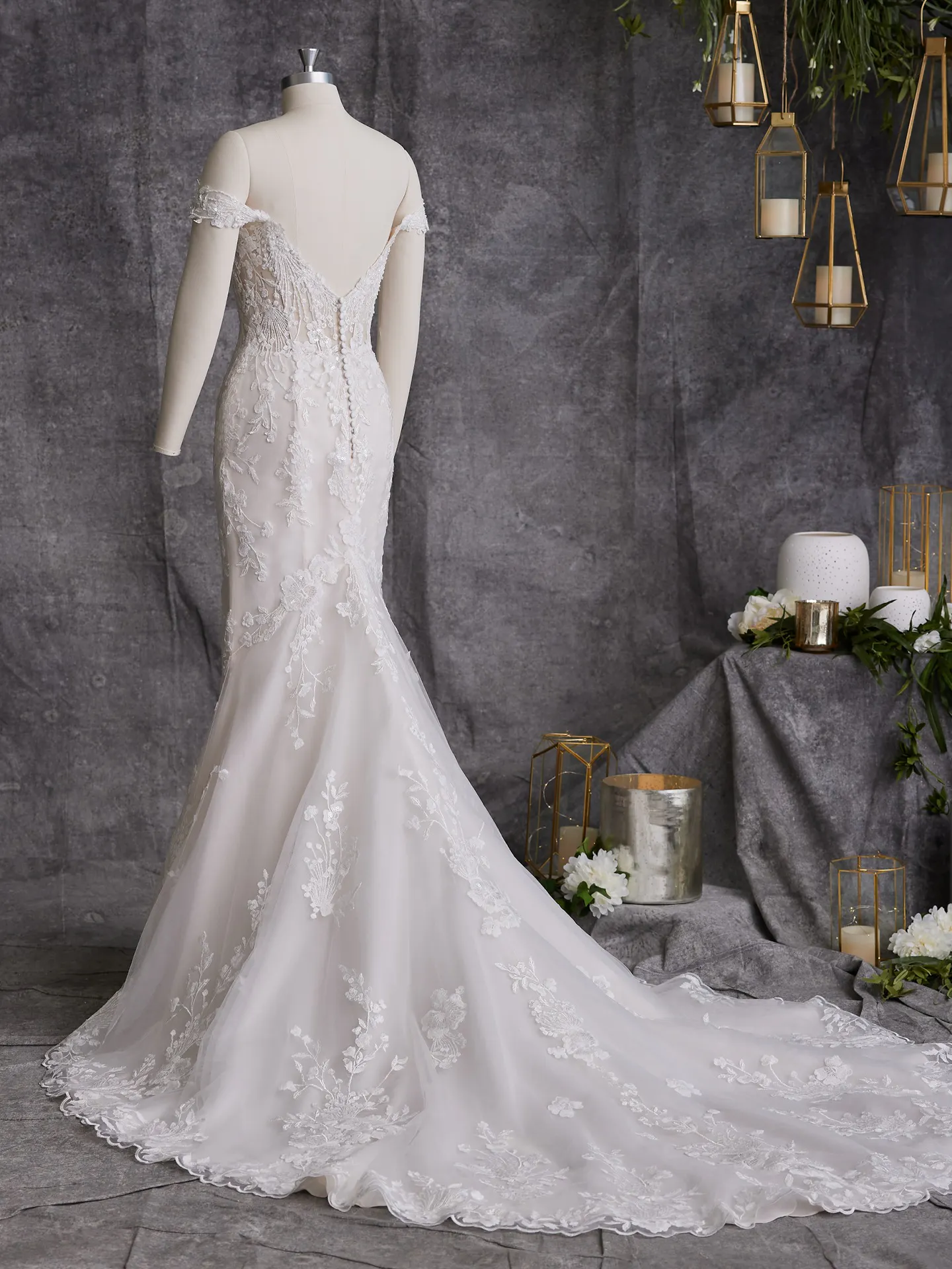 Maggie Sottero Sheath Wedding Dress Harlem Lane 23MS054A11 Alt8