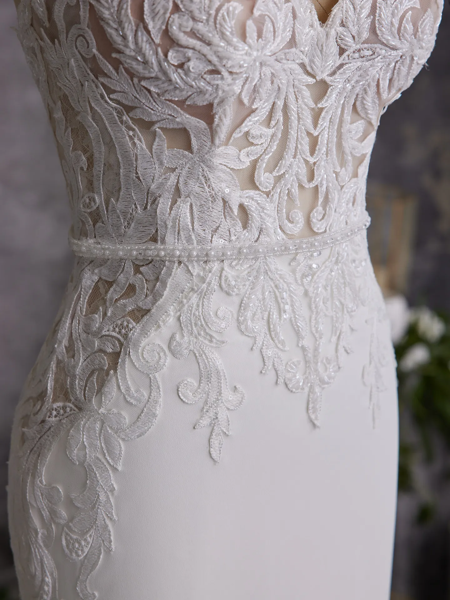 Maggie Sottero Wedding Beaded Belt Victoriana YYBB0+22MS946000 Main