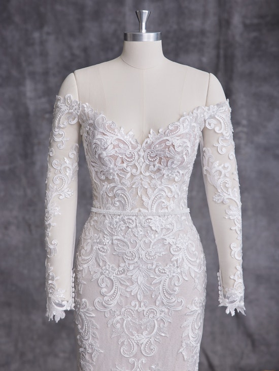 Maggie Sottero Wedding Beaded Belt Geddes YYBB0+22MS947000 Alt1