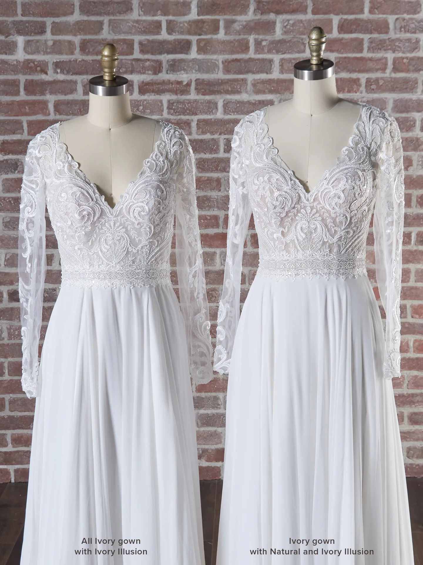 Rebecca Ingram Sheath Wedding Dress Lorraine Dawn 22RS586A01 Color3