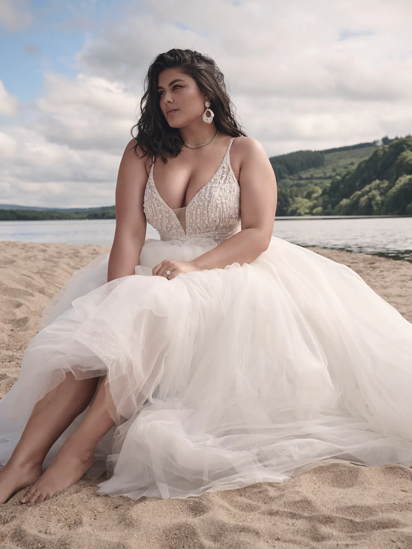 Sottero and Midgley Ballgown Wedding Dress Royce 23SS056A01 Curve PROMO5