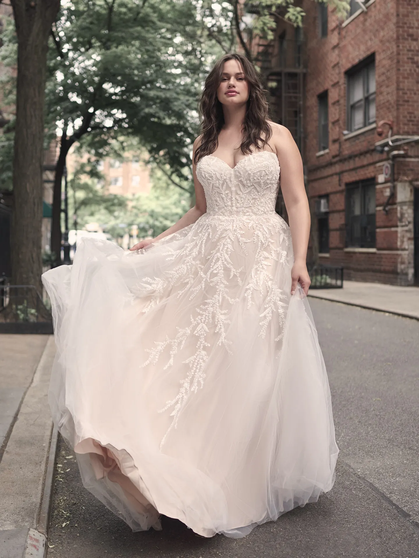 Maggie Sottero A-Line Wedding Dress Oriana 23MK113B01 Curve PROMO7