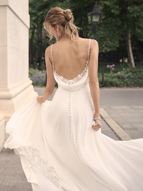 19+ Stretch Crepe Wedding Dress