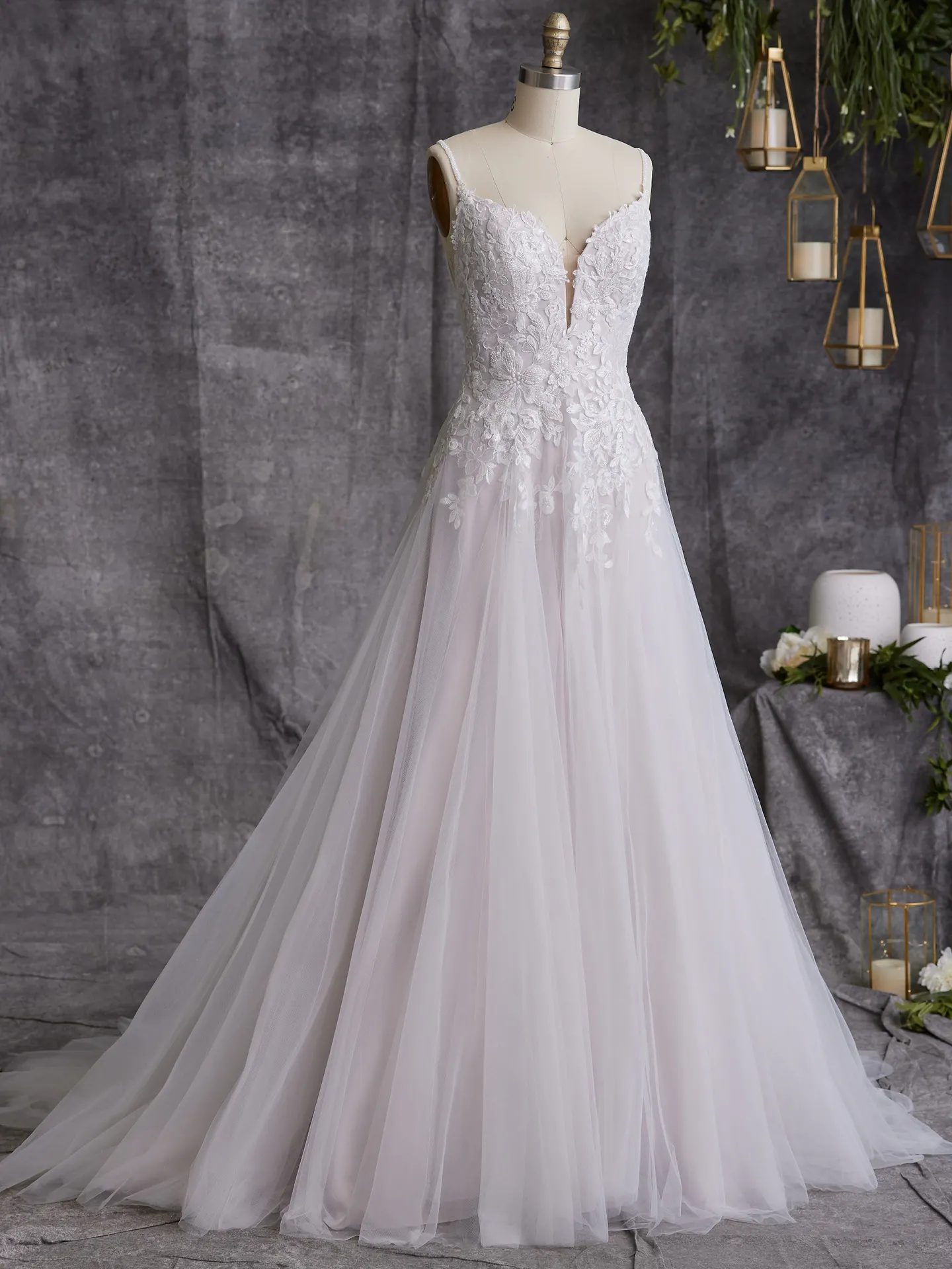 Rebecca Ingram A-Line Bridal Gown Cassidy 23RC121A01 Alt100
