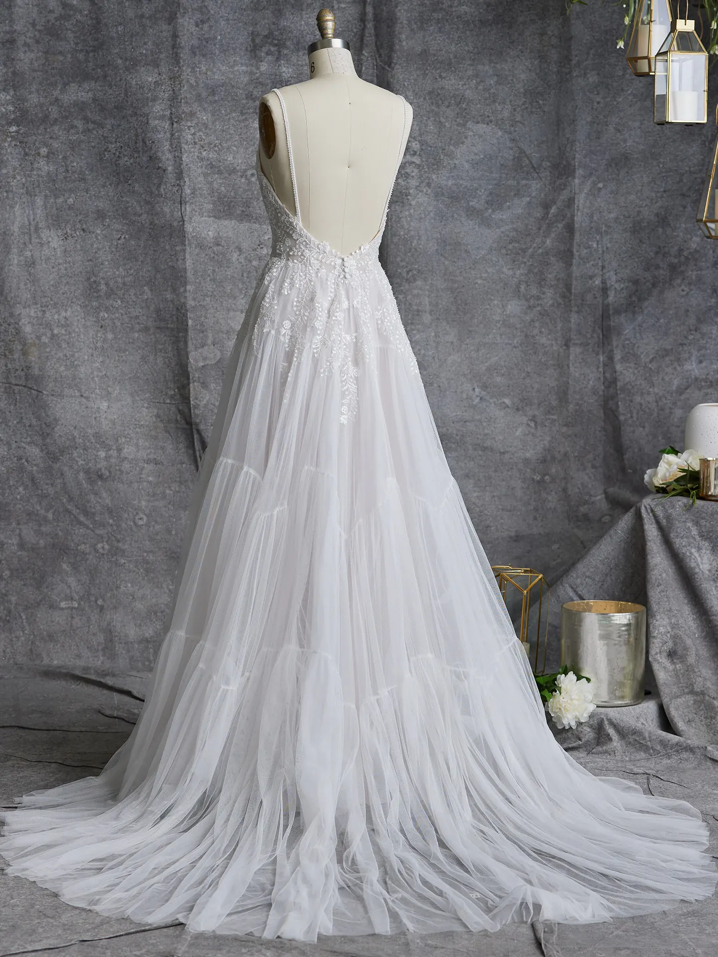 Rebecca Ingram A-Line Bridal Gown Harriet 23RC072A01 Alt105
