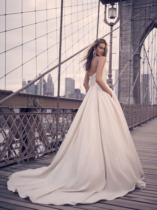 Anniston Shimmery Ballgown Wedding Dress
